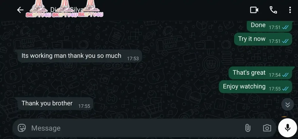 Five-Star User Experience Feedback for 8kIPTV4U