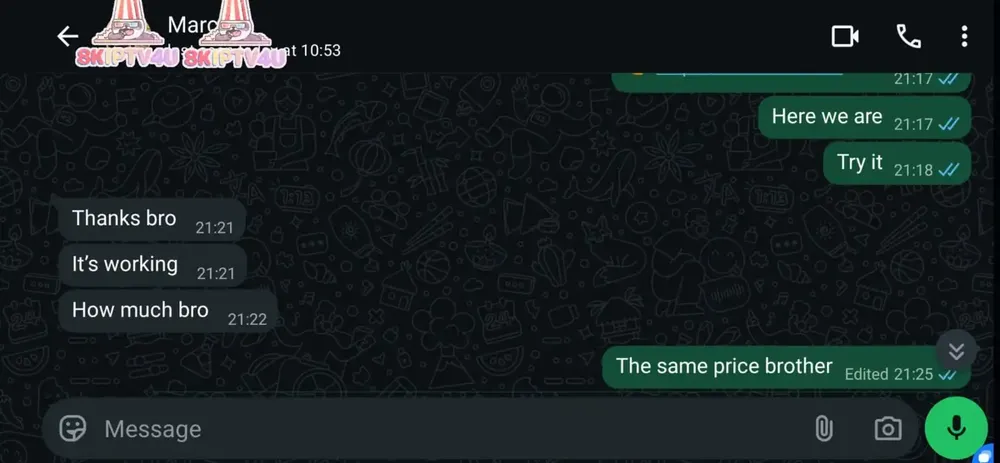 Happy Customer Review for 8kIPTV4U Streaming Service